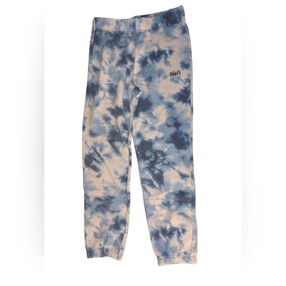 Levi's blue tie dye 2 piece‎ matching sweat suit size 10/12 - Picture 3 of 8